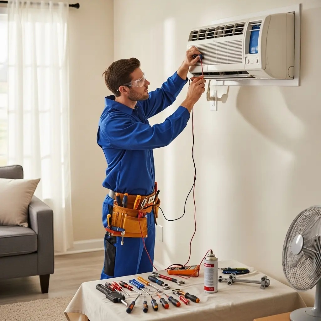 Gölmarmara Baxi Baxi klima gaz dolumu ve bakım – Enerji verimliliği artırıldı. - Teknik servis örneği